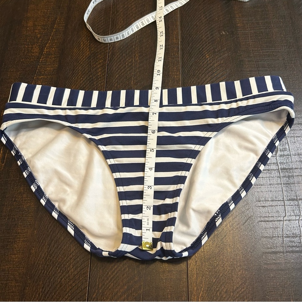 Nautical Striped bikini 3 piece - Picture 5 of 13